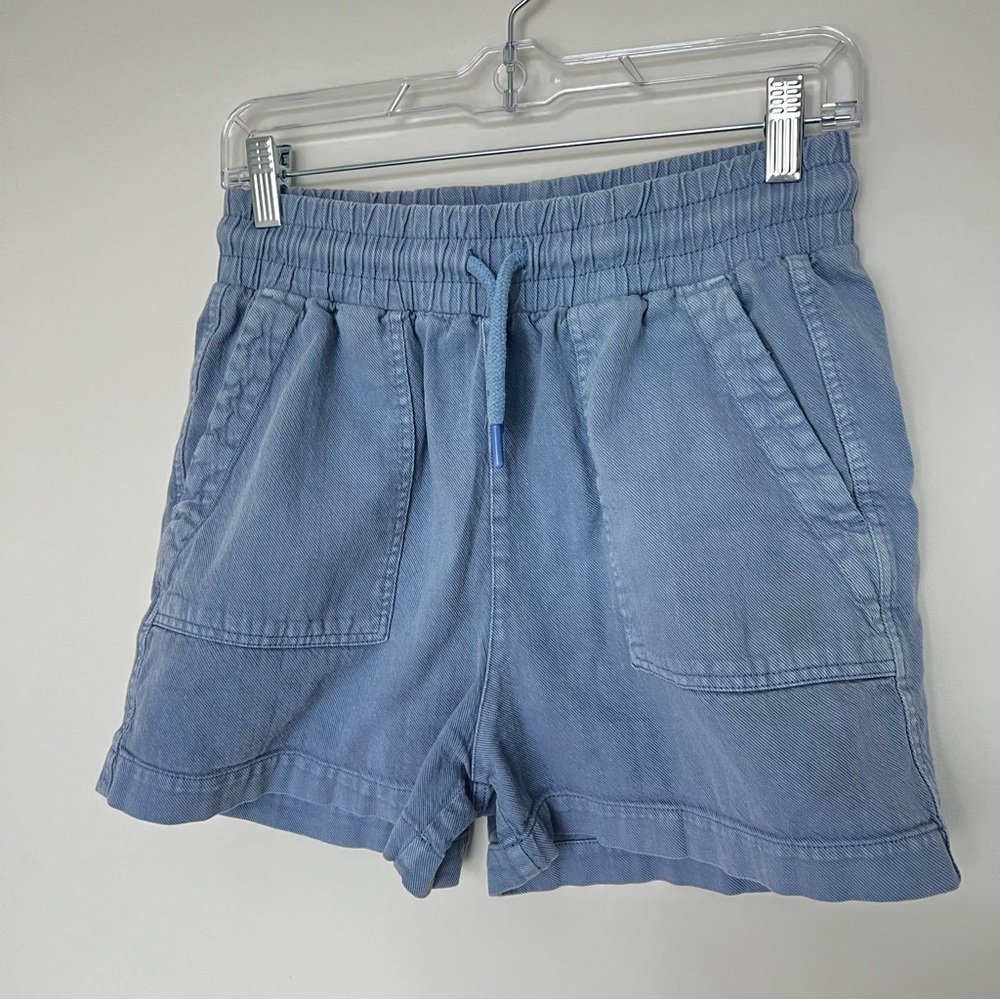 MAVI straight shorts in blue wide leg size S